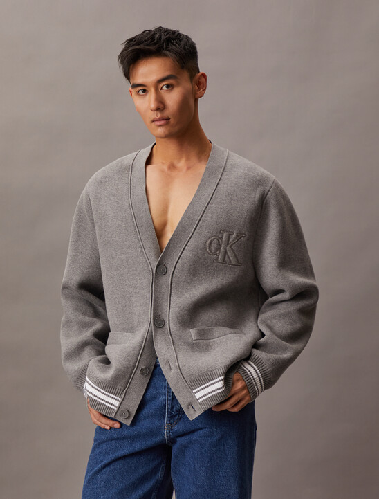 Varsity Knit Cardigan