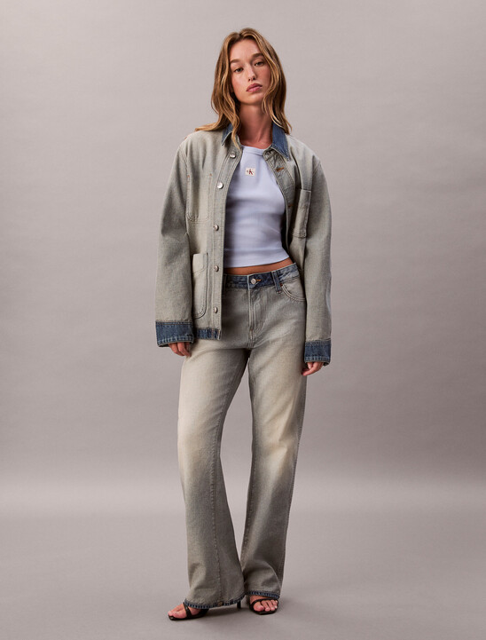 Cotton Stretch Rib Baby Tee