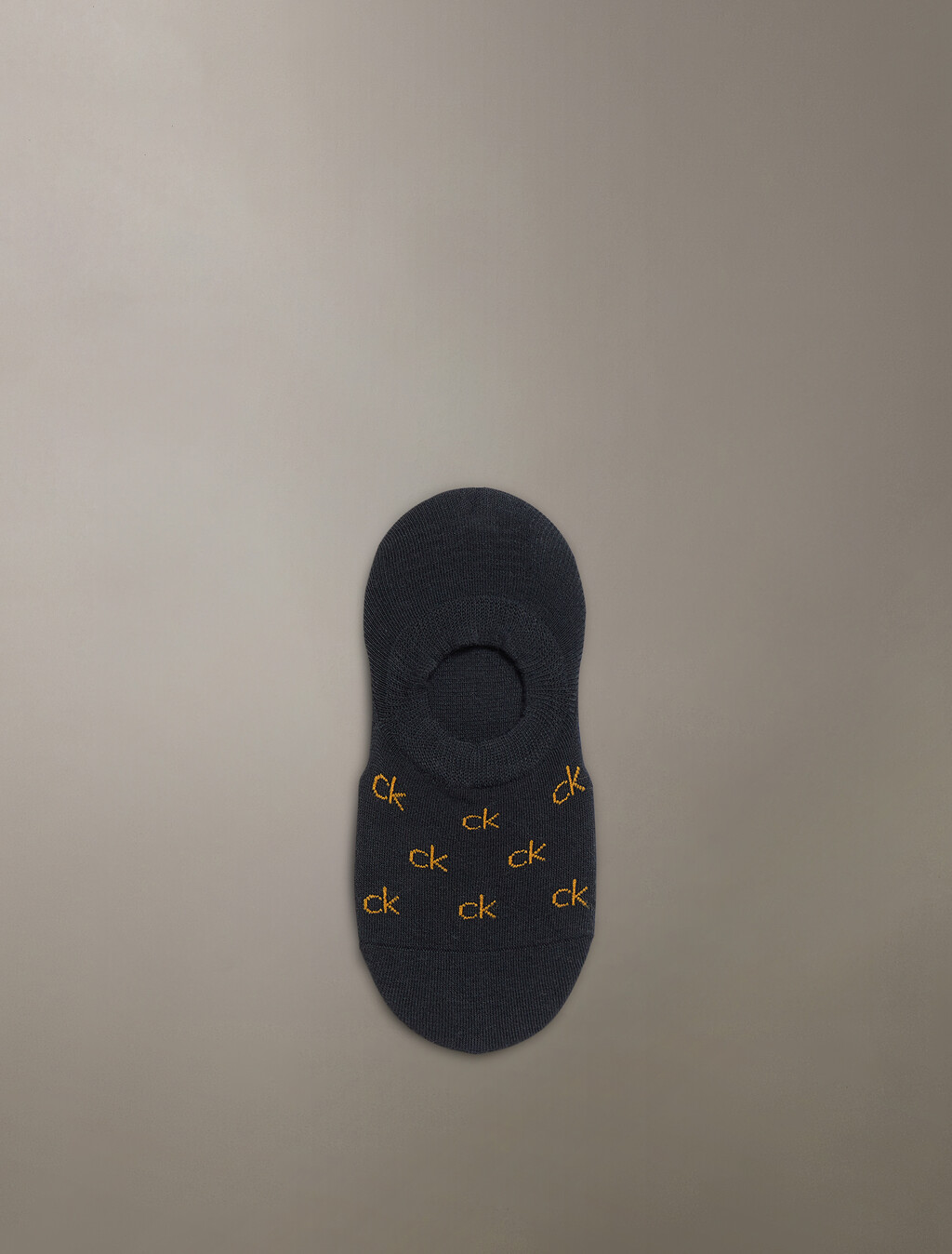 Monogram Liner Sock, BLACK, hi-res