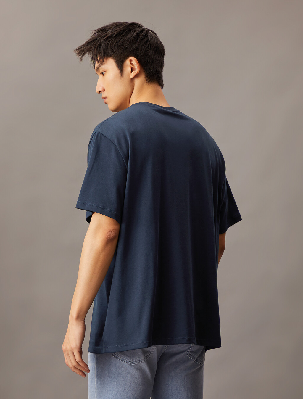 Monogram T-shirt, Dark Sapphire, hi-res