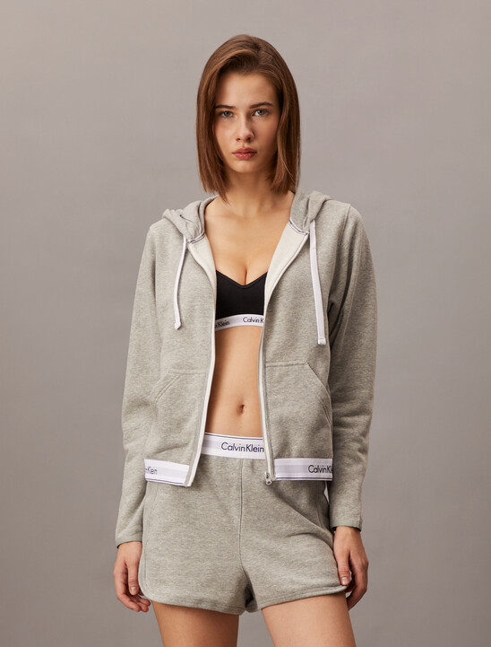 Icon Cotton 拉鍊連帽衫