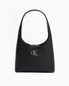 Recycled Shoulder Bag, BLACK, hi-res