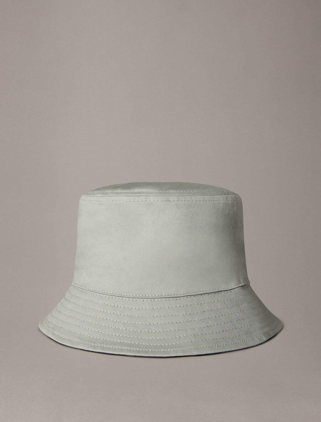 Monogram Twill Cotton Bucket Hat, Slate Gray/Black, hi-res