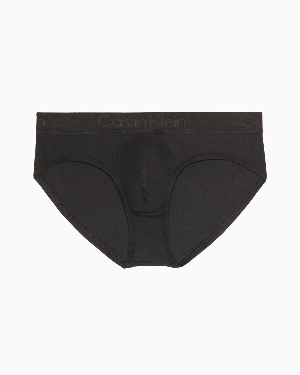 Ck Black Cotton Hipster Briefs, Black, hi-res