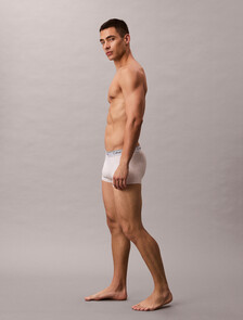 Low Rise Trunks - Micro Stretch Cooling, PLOTTED LOGO_CHALK, hi-res