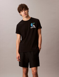 Graphic Logo T-shirt, Black, hi-res