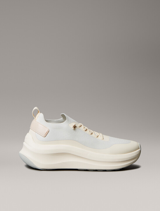 網眼厚底襪套跑步鞋