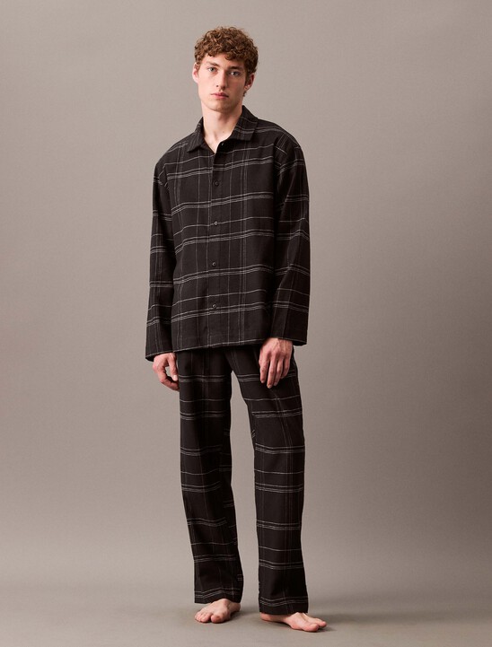 Flannel Sleep Button Down Shirt