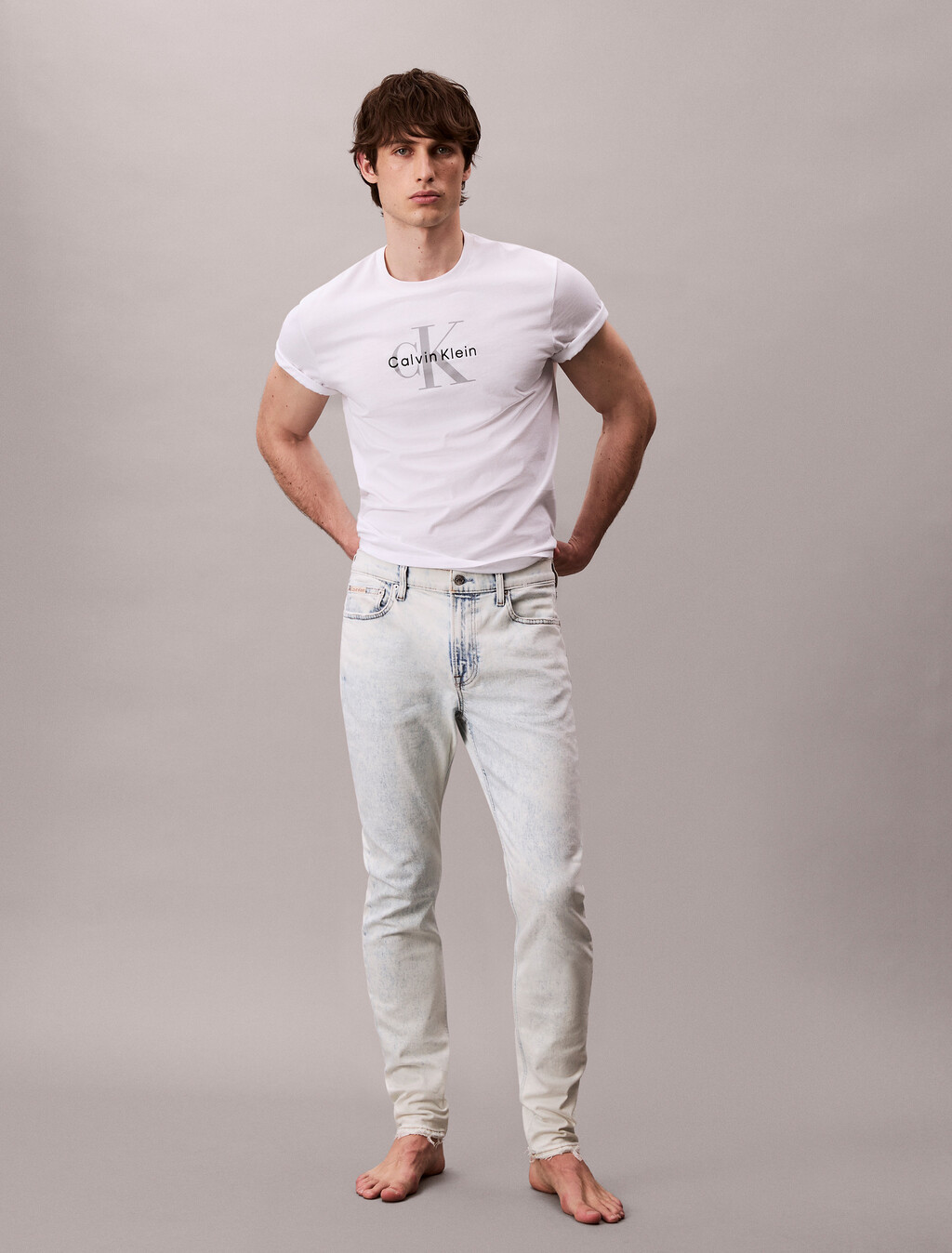Slim Tapered Jeans, ICE BREAKER, hi-res