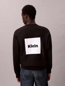 Premium Fleece Logo Graphic Relaxed Sweatshirt, Black, hi-res