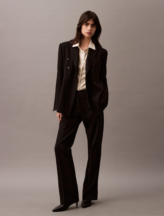 Classic Wool Gabardine Trouser