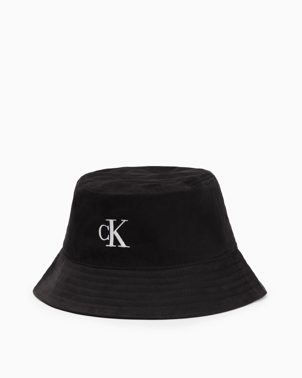 CK MONOGRAM 棉質漁夫帽, BLACK, hi-res