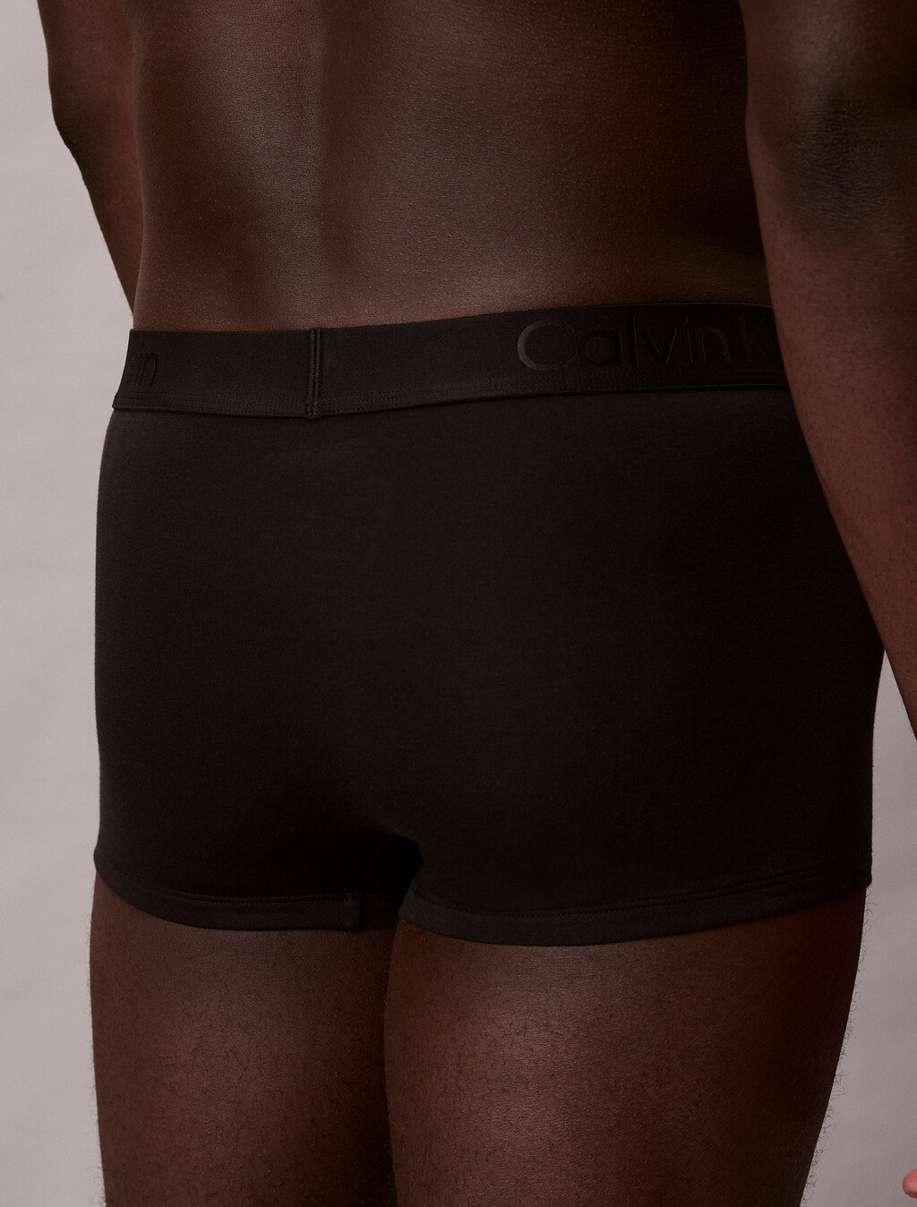 Trunks - CK Black Cotton, Black, hi-res