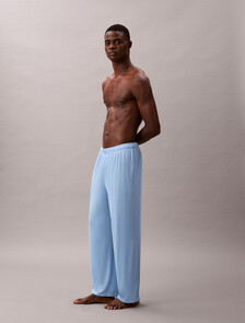 Modal Rib Knit Sleep Pant, Gulf Blue, hi-res