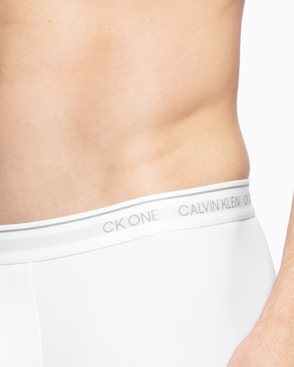 CK ONE PRINT MICRO LOW RISE TRUNKS, White, hi-res