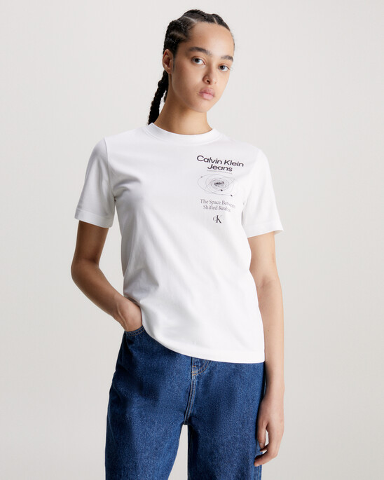 Relaxed Back Print T-Shirt