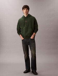 Premium Fleece Monogram Logo Hoodie, Sycamore, hi-res