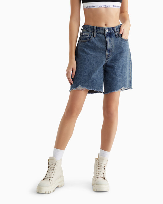 Sustainable Mom Denim Shorts