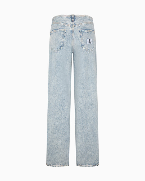 90s Straight Cut Waistband Jeans