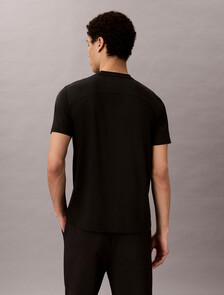 Icon Sport 運動網布短袖 T 恤, Black, hi-res