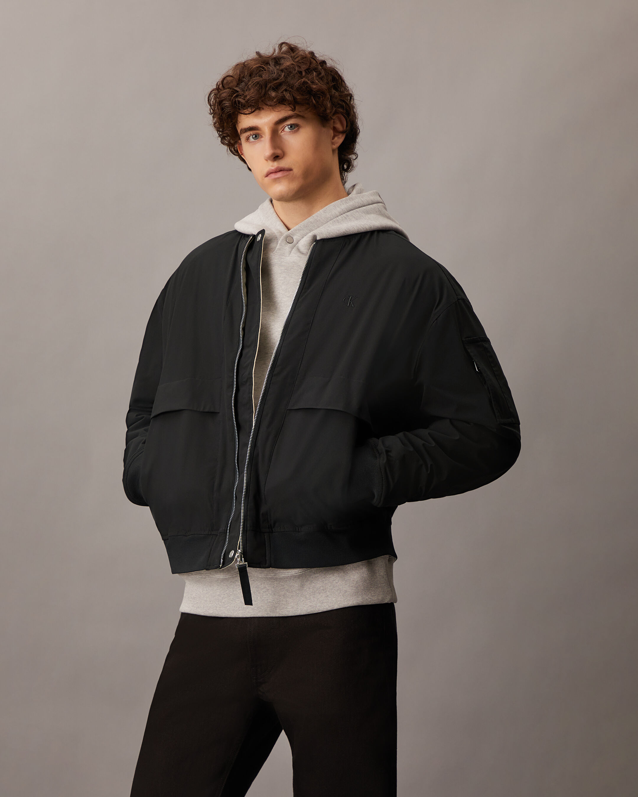 Lightweight Reversible Jacket black Calvin Klein Hong Kong