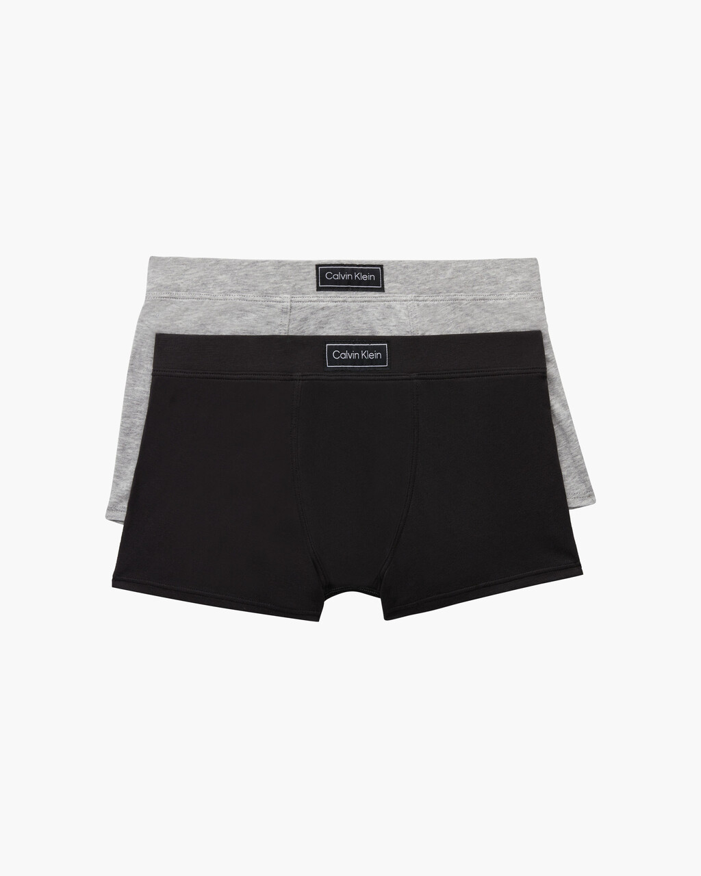 男童 2 件裝 MODERN COTTON 內褲, Pvhblack/Greyheather, hi-res