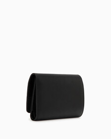 MINIMAL MONOGRAM 中型三摺式銀包, BLACK, hi-res