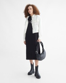 CRESCENT 新月斜揹袋, BLACK, hi-res
