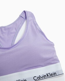 MODERN COTTON LIGHTLY LINED BRALETTE, VERVAIN LILAC, hi-res