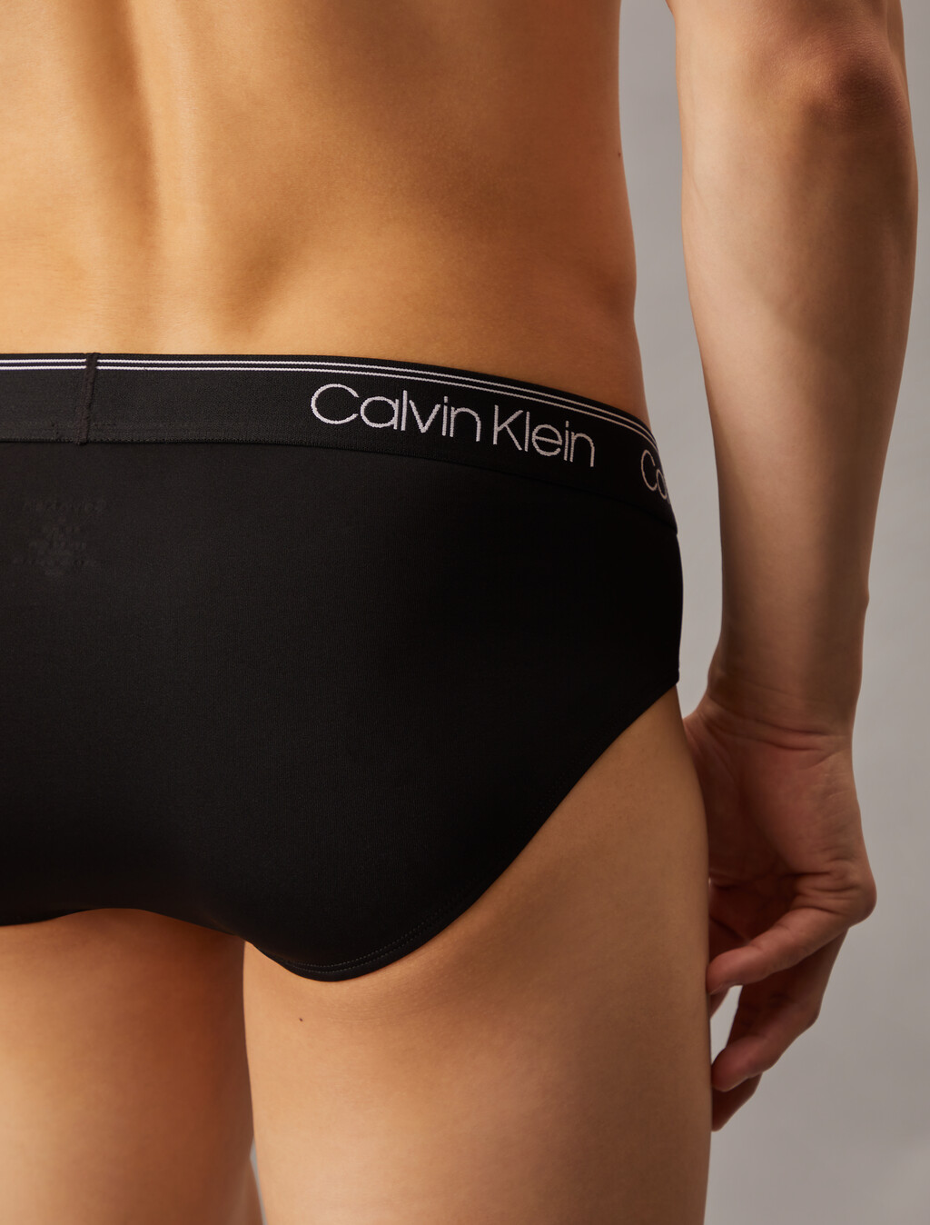 Microfiber Stretch 3-Pack Hip Brief, 3 Black, hi-res