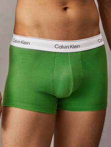Icon Cotton Stretch Trunks 3 Pack, Frozen Fjord/Supreme Green/Black, hi-res