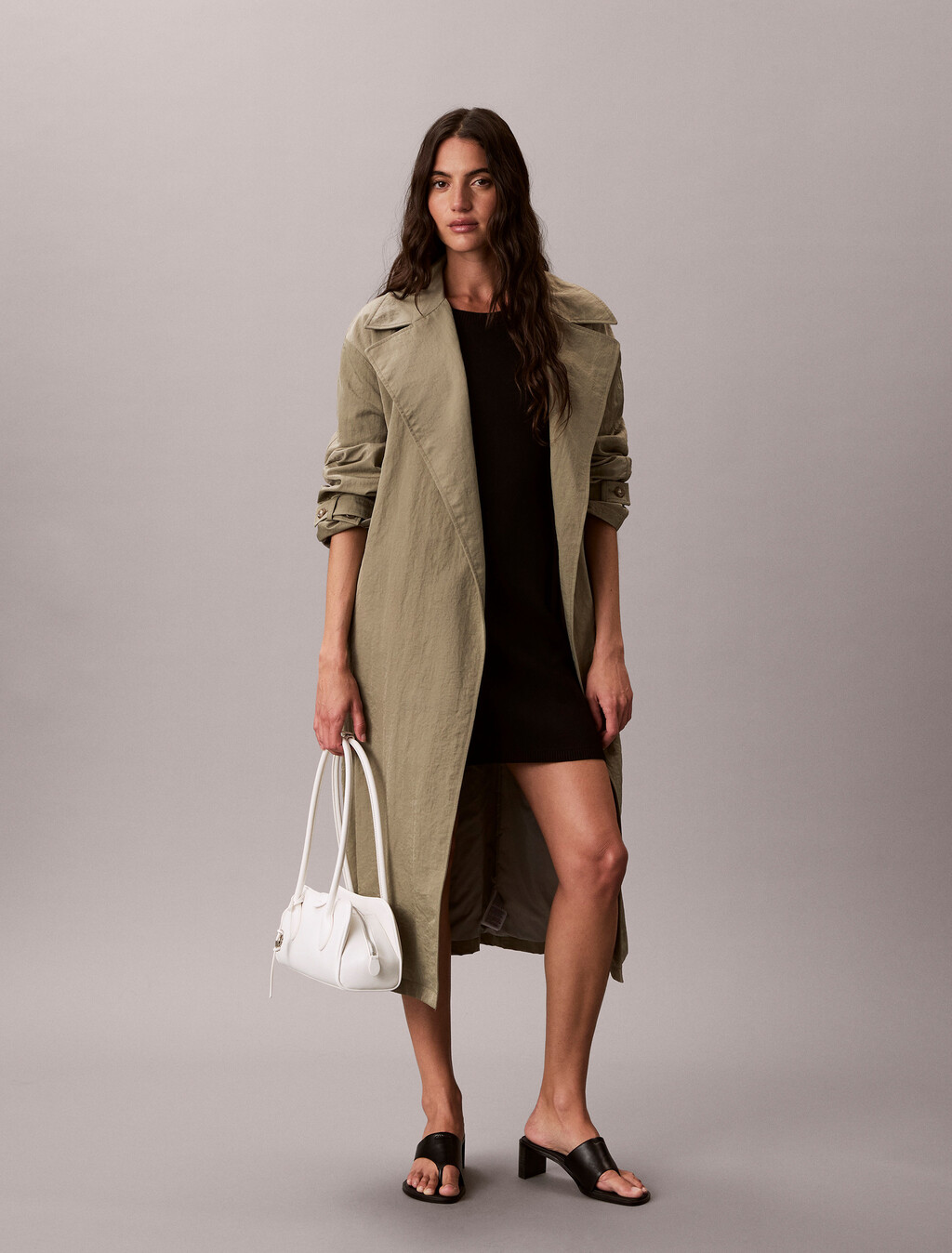 三隔層肩背包, White Alyssum, hi-res