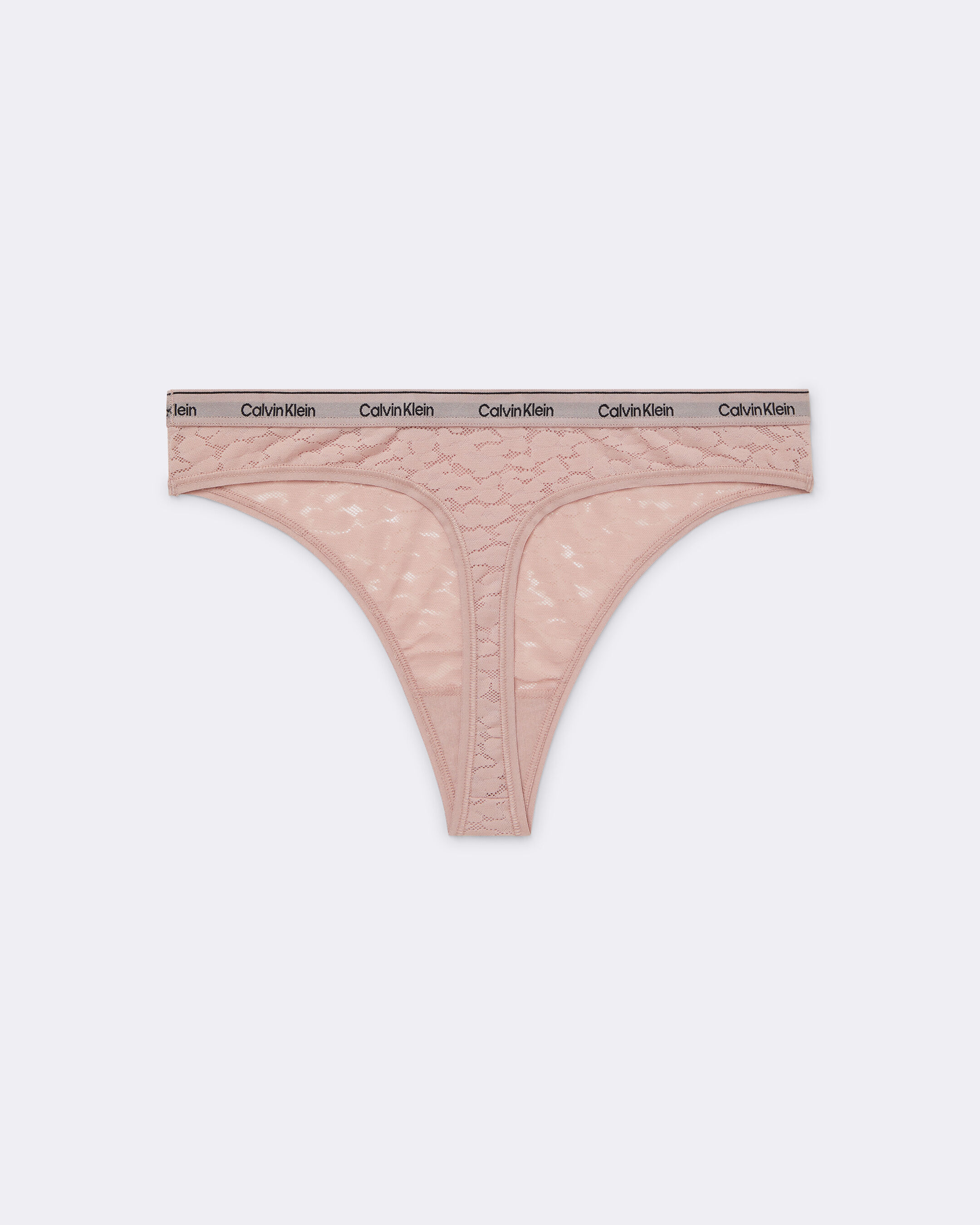 Calvin Klein Modern Lace High Leg Thong natural Calvin Klein