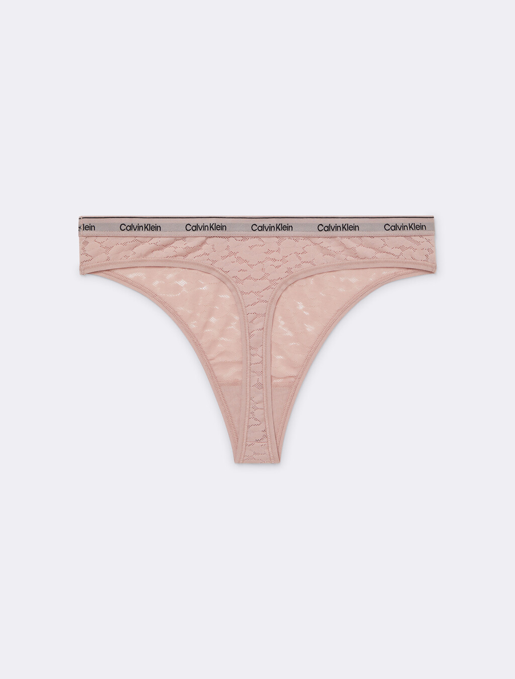 Calvin Klein Modern Lace High Leg Thong, Subdued, hi-res
