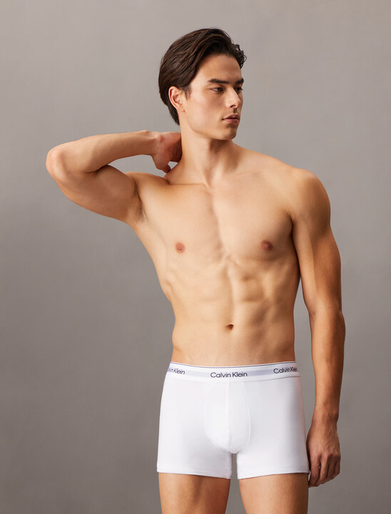 Icon Cotton 棉質彈力平口內褲 2 件套組