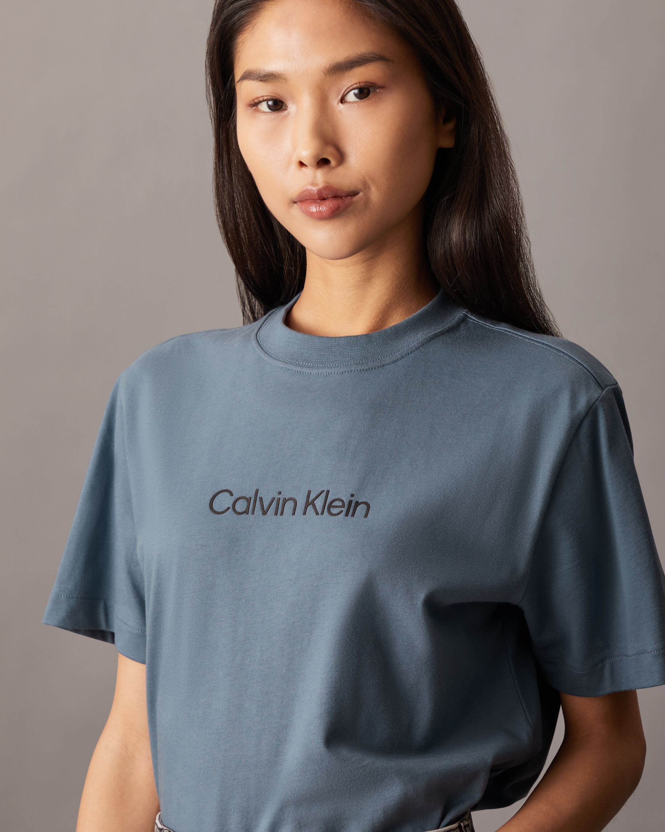 Hero Modern Boxy Tee | blue | Calvin Klein Hong Kong