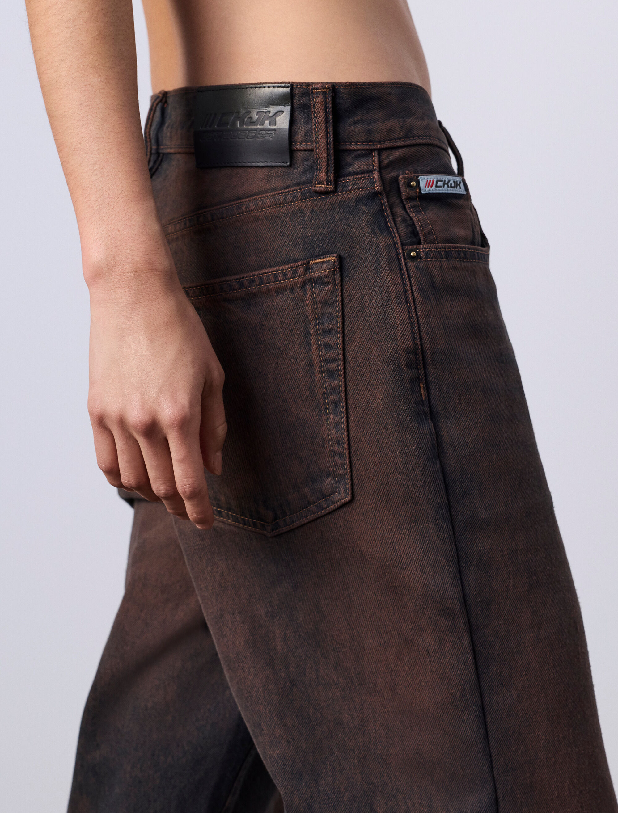 Jung Kook for Calvin Klein Baggy Jeans | black | Calvin Klein Hong