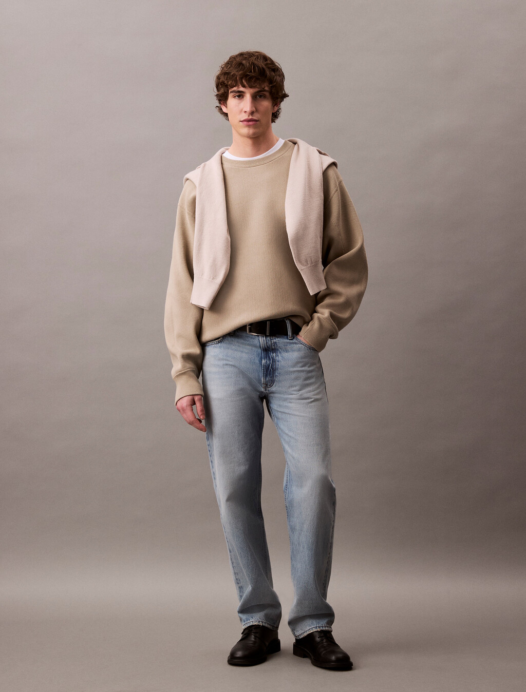 棉質混紡寬鬆衛衣, Pure Cashmere, hi-res