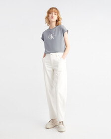 經典 MONOLOGO T 裇, Overcast Grey, hi-res