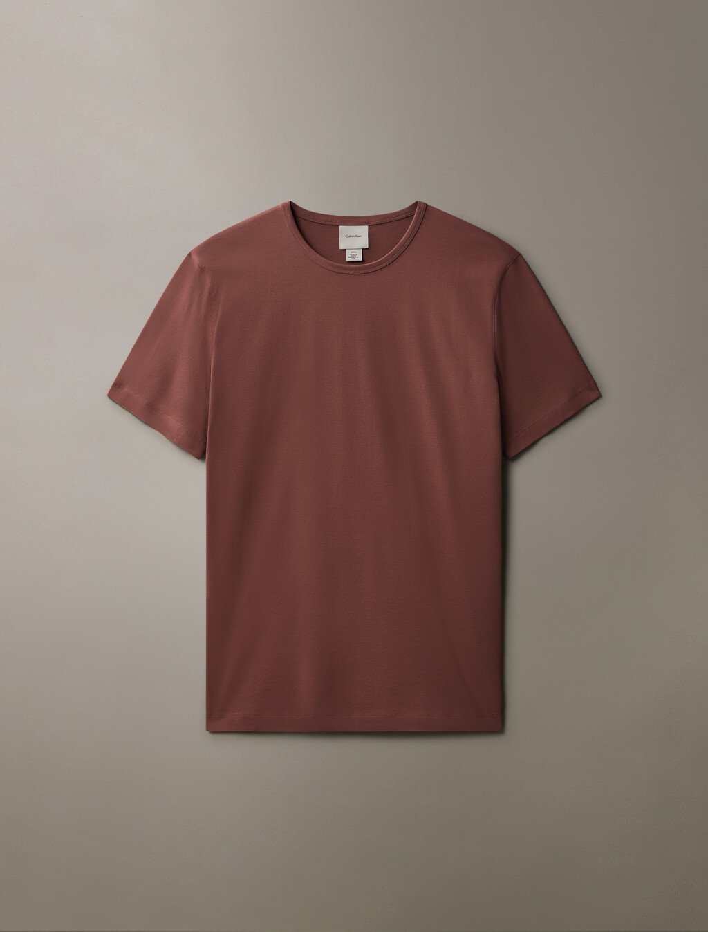 Calvin 雙絲光棉質 T 裇, Wild Ginger, hi-res