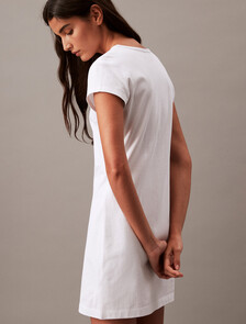 Archive 標誌超貼身 T 恤連身裙, Brilliant White, hi-res