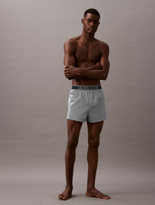 Intense Power Woven Boxer, Misty Grey, hi-res