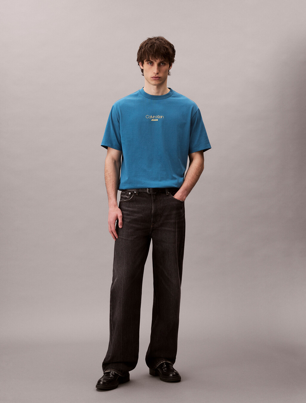Logo Graphic Relaxed T-Shirt, Bluesteel, hi-res