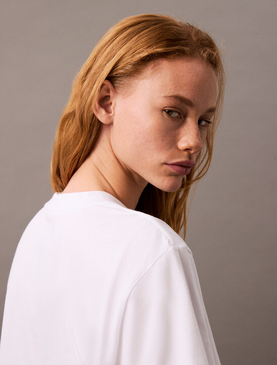 CK Logo Boxy Tee