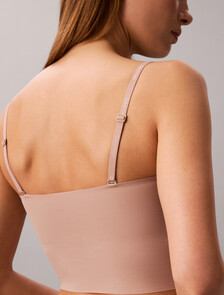 Longline Wirefree Bandeau - Invisibles, Cedar, hi-res