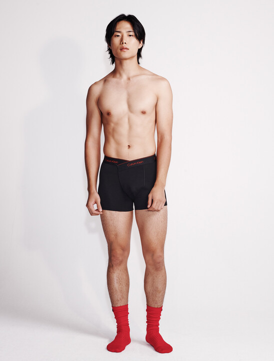Icon Cotton 交疊平口內褲