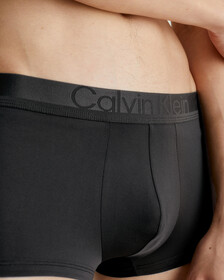 CK BLACK 低腰平角內褲, Black, hi-res