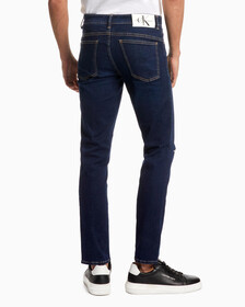 INFINITE FLEX BODY 緊身牛仔褲, Dark Blue Dstr Tonal Logo, hi-res
