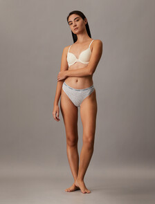 Lace High Leg Thong, Plein Air, hi-res