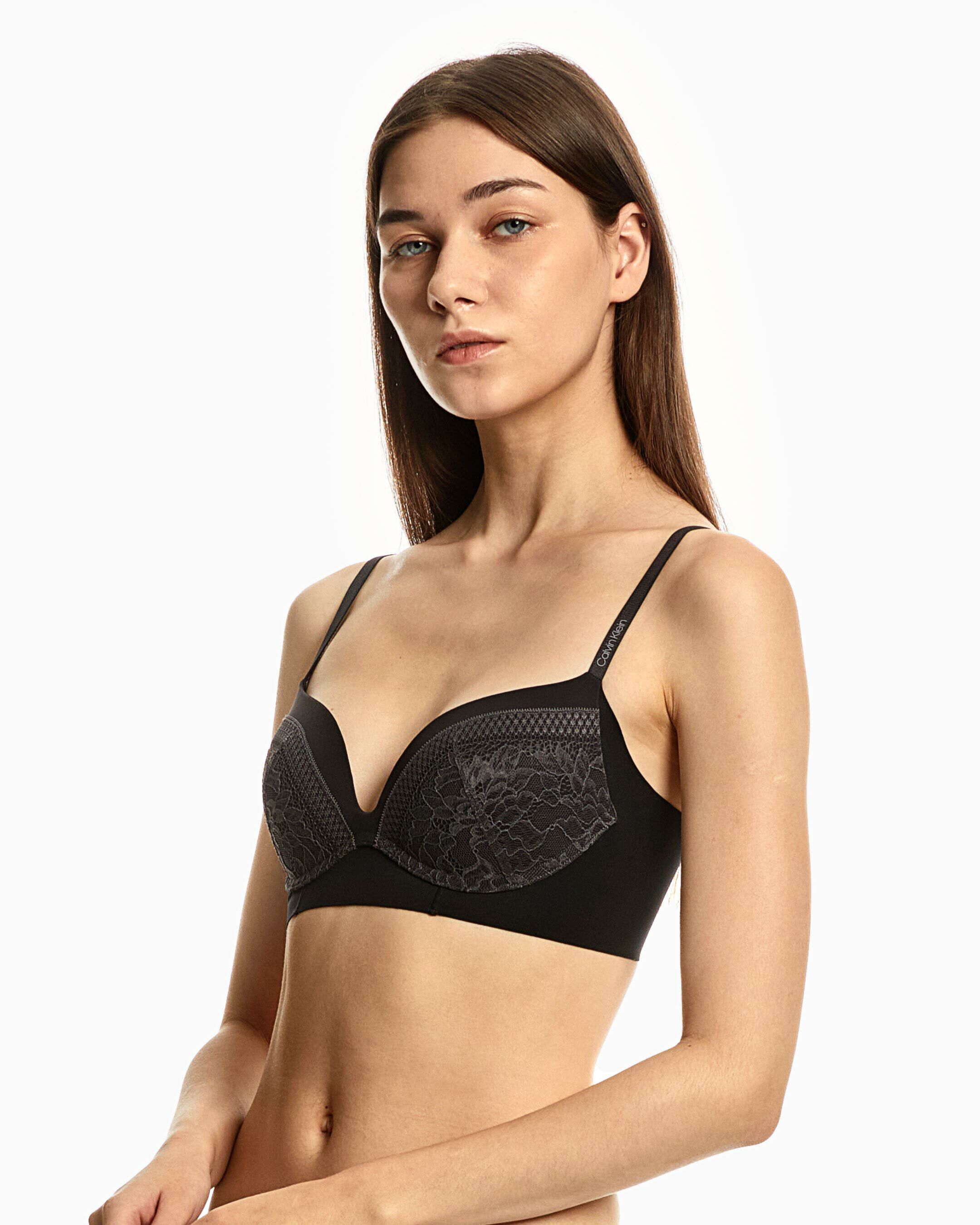 Calvin klein bra lace discount